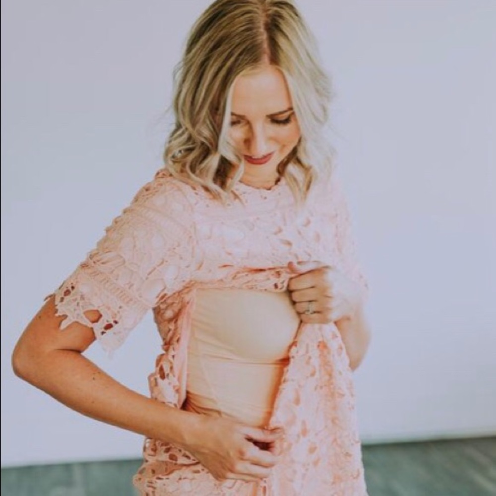 Nursing Friendly Midi with Hidden Zippers